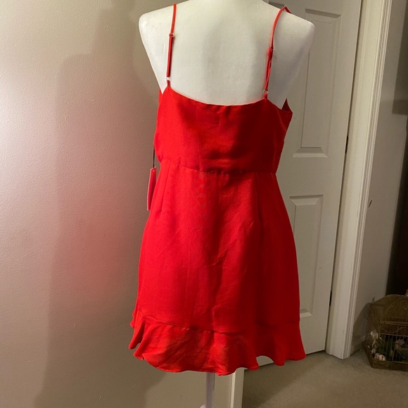 Bright red mini/ sundress. - Picture 4 of 5